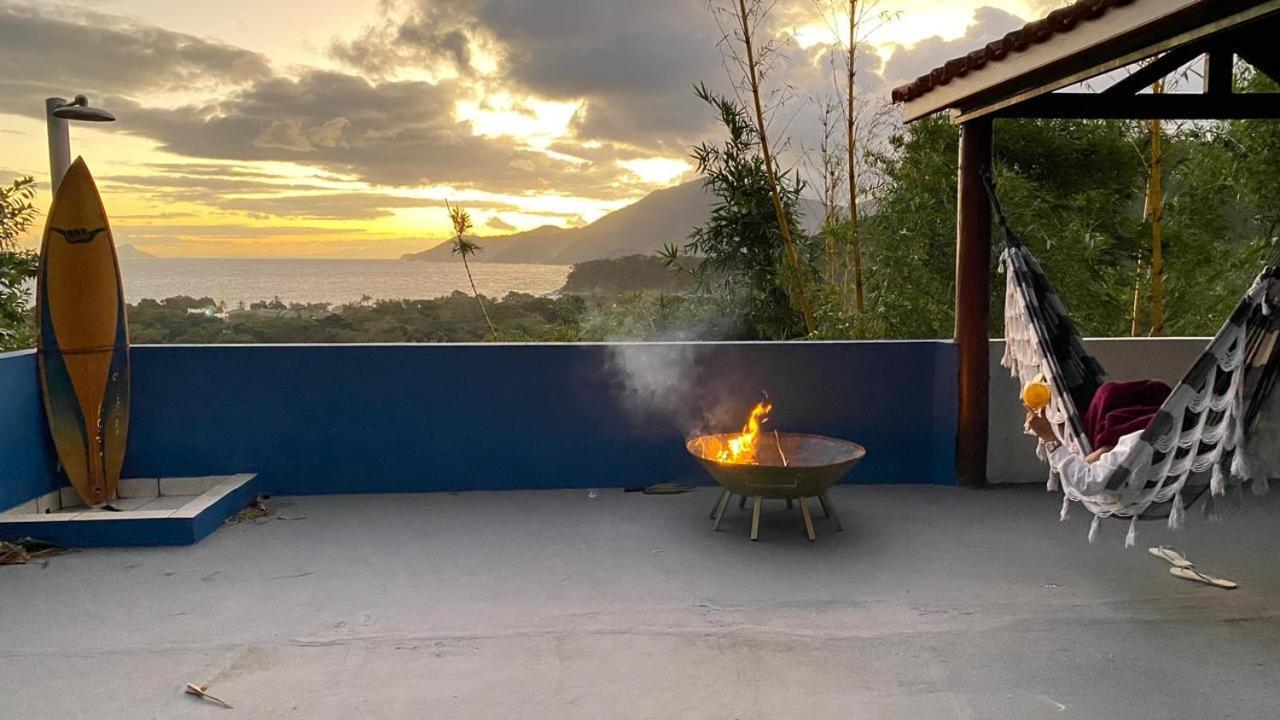 O Melhor Por Do Sol De Pauba! Casa Aconchegante. Сао Себастиао Екстериор снимка